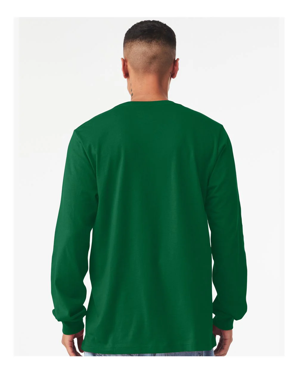 BELLA + CANVAS-3501-Jersey Long Sleeve Tee - Image 82