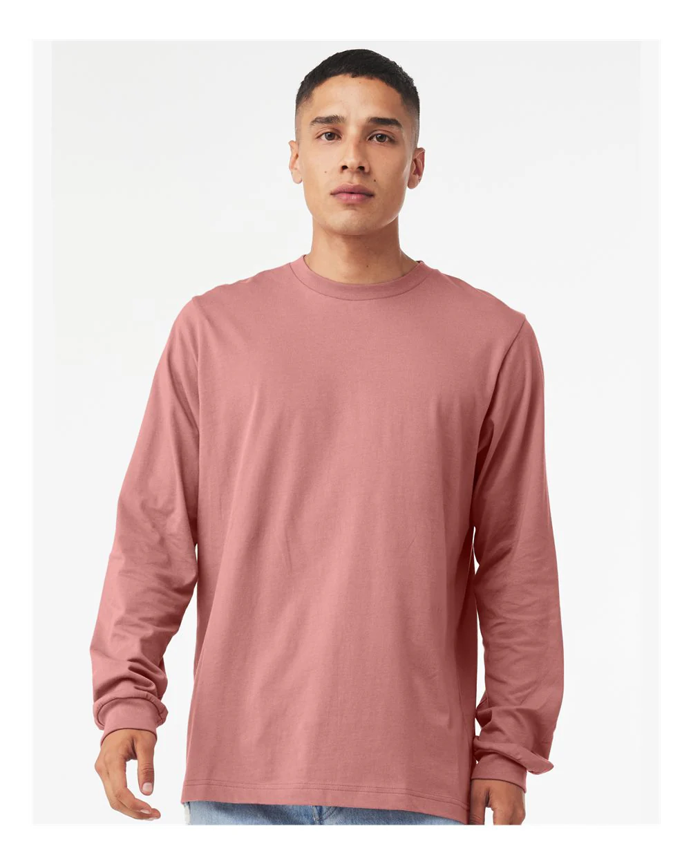 BELLA + CANVAS-3501-Jersey Long Sleeve Tee - Image 98