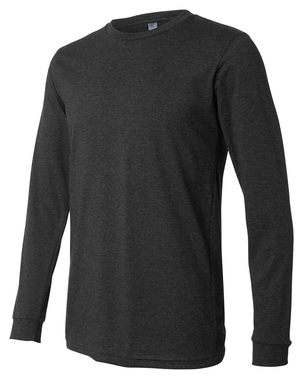 BELLA + CANVAS-3501CVC-Heather CVC Long Sleeve Tee - Image 10