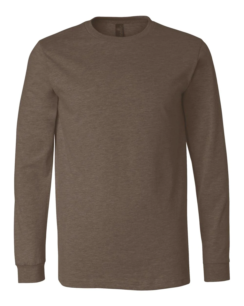 BELLA + CANVAS-3501CVC-Heather CVC Long Sleeve Tee - Image 14