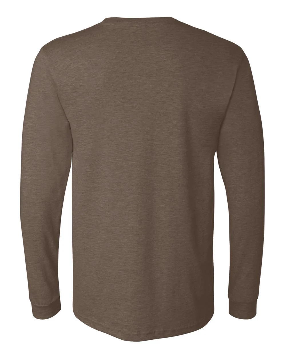 BELLA + CANVAS-3501CVC-Heather CVC Long Sleeve Tee - Image 15