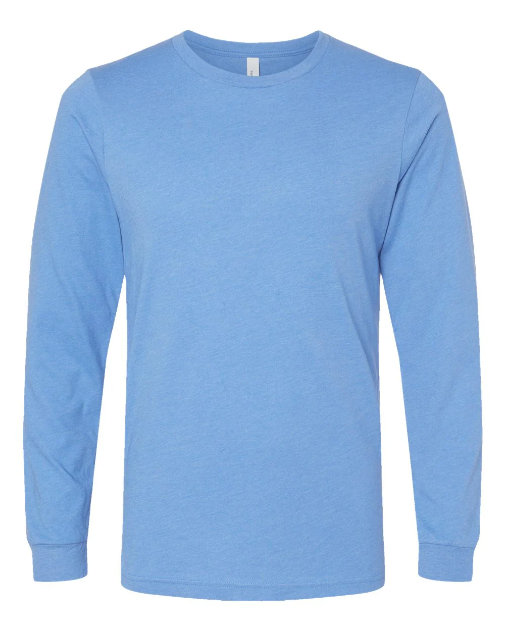 BELLA + CANVAS-3501CVC-Heather CVC Long Sleeve Tee - Image 20
