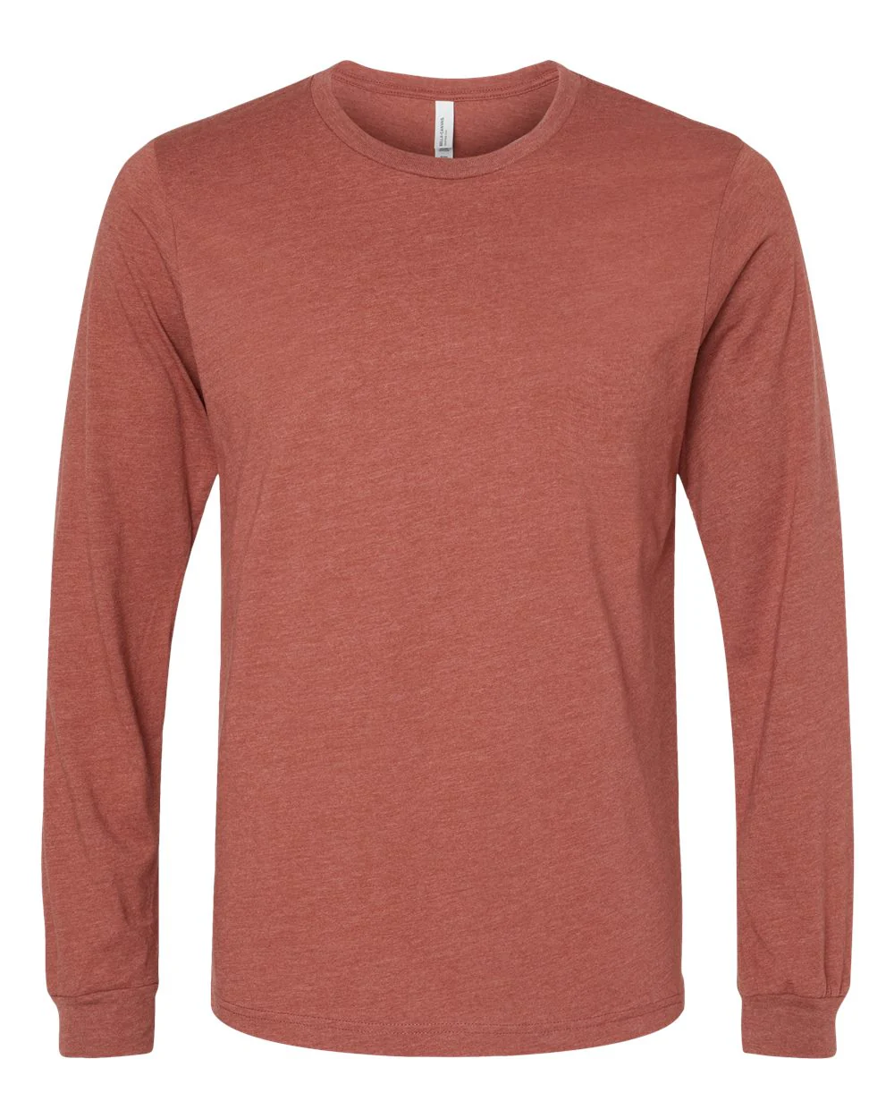 BELLA + CANVAS-3501CVC-Heather CVC Long Sleeve Tee - Image 26