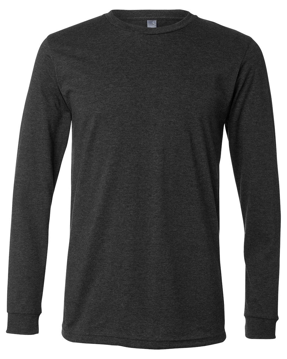 BELLA + CANVAS-3501CVC-Heather CVC Long Sleeve Tee - Image 8