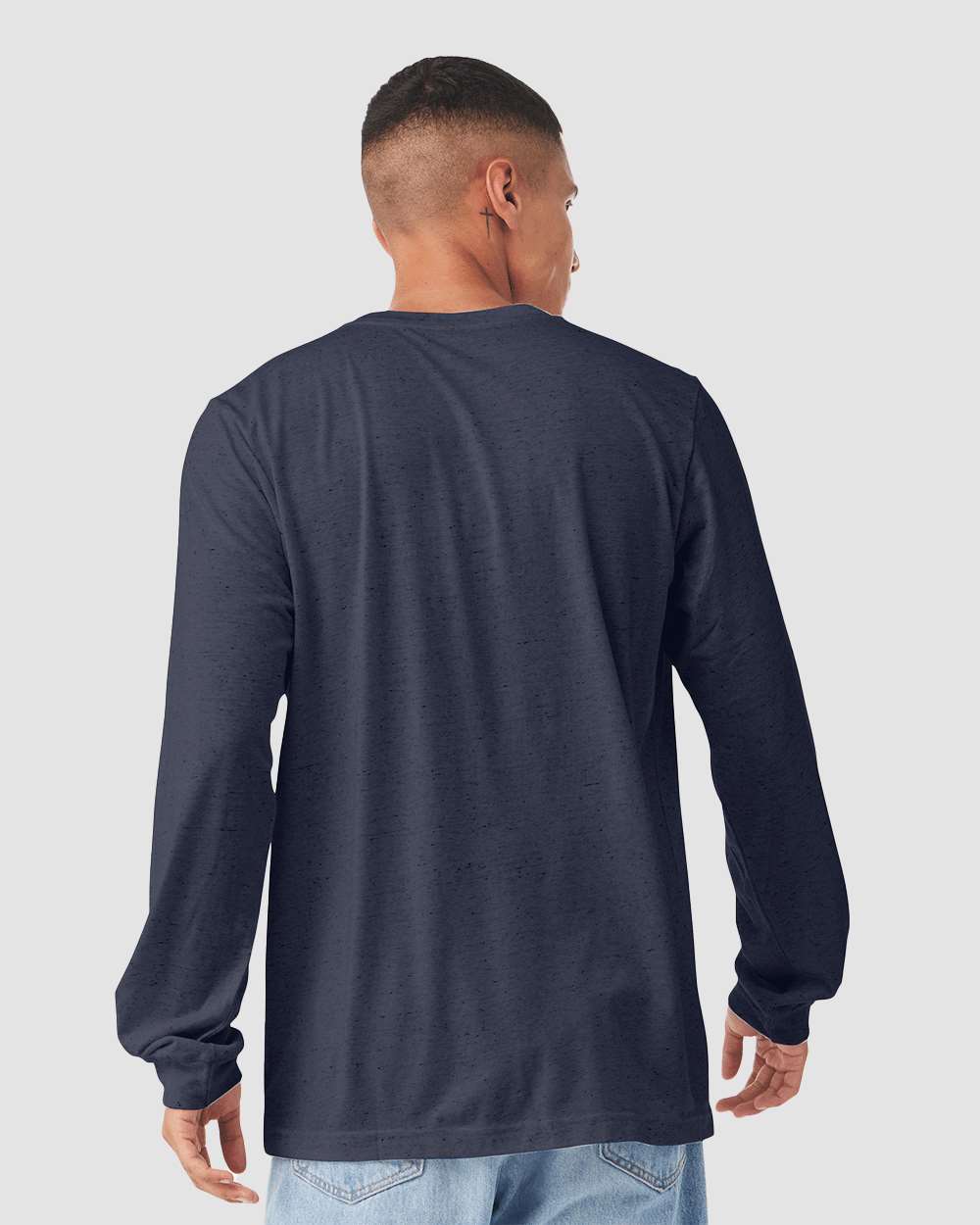 BELLA + CANVAS-3501CVC-Heather CVC Long Sleeve Tee - Image 82