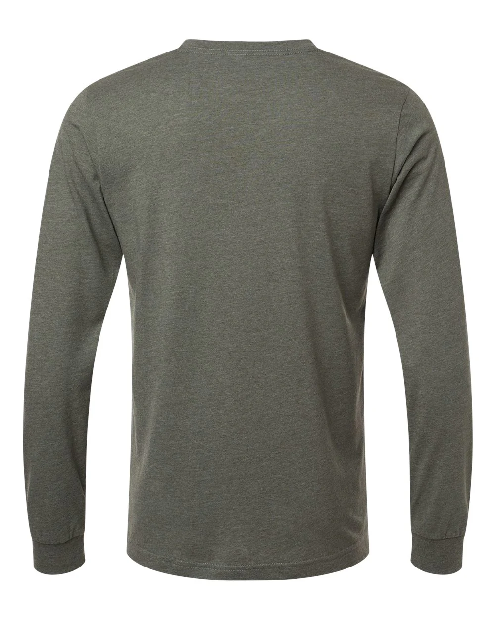 BELLA + CANVAS-3501CVC-Heather CVC Long Sleeve Tee - Image 84