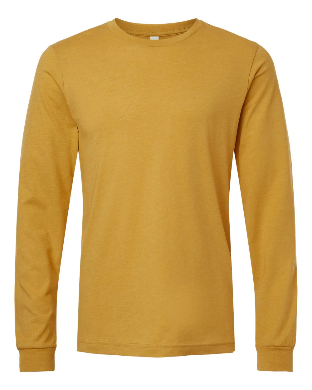 BELLA + CANVAS-3501CVC-Heather CVC Long Sleeve Tee - Image 89