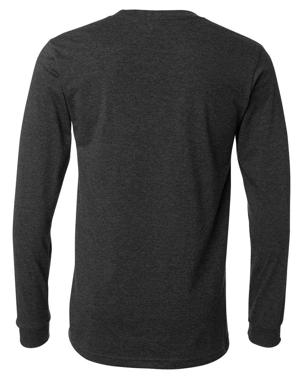 BELLA + CANVAS-3501CVC-Heather CVC Long Sleeve Tee - Image 9