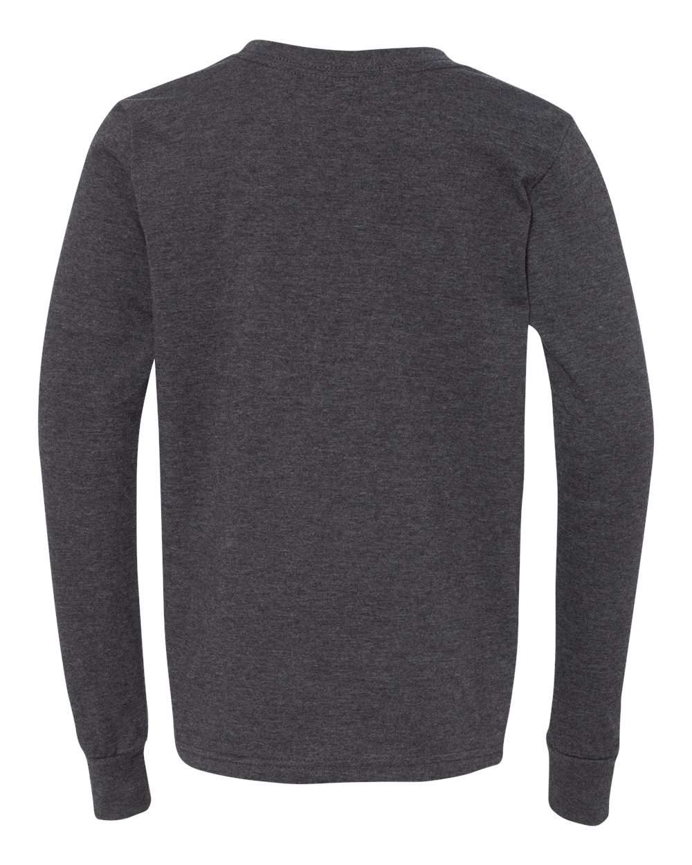 BELLA + CANVAS-3501YCVC-Youth Heather CVC Long Sleeve Tee - Image 12