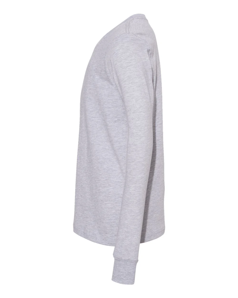 BELLA + CANVAS-3501YCVC-Youth Heather CVC Long Sleeve Tee - Image 3