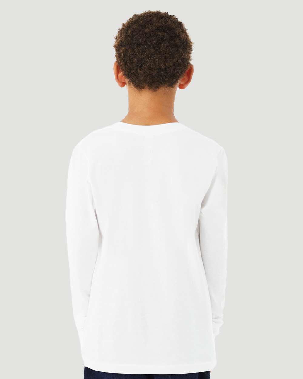 BELLA + CANVAS-3501YCVC-Youth Heather CVC Long Sleeve Tee - Image 46