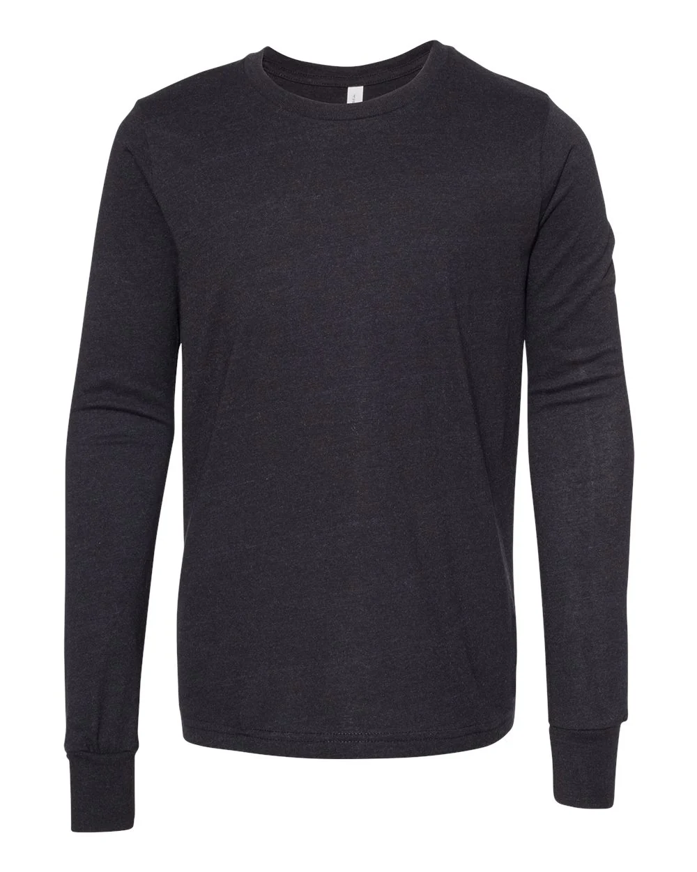 BELLA + CANVAS-3501YCVC-Youth Heather CVC Long Sleeve Tee - Image 5