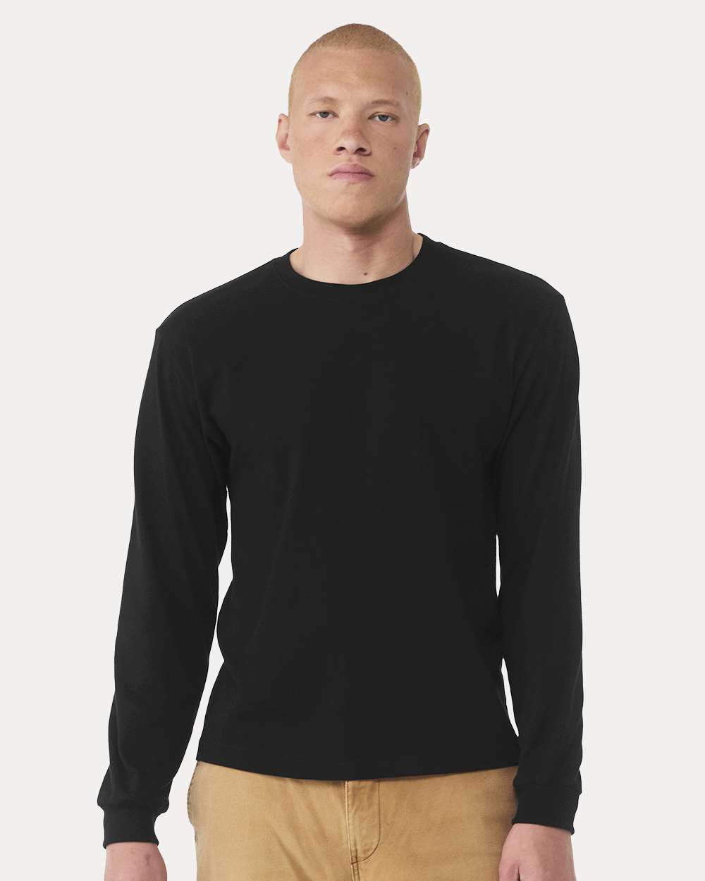 BELLA + CANVAS-3511-6 oz. Heavyweight Long Sleeve Tee - Image 11