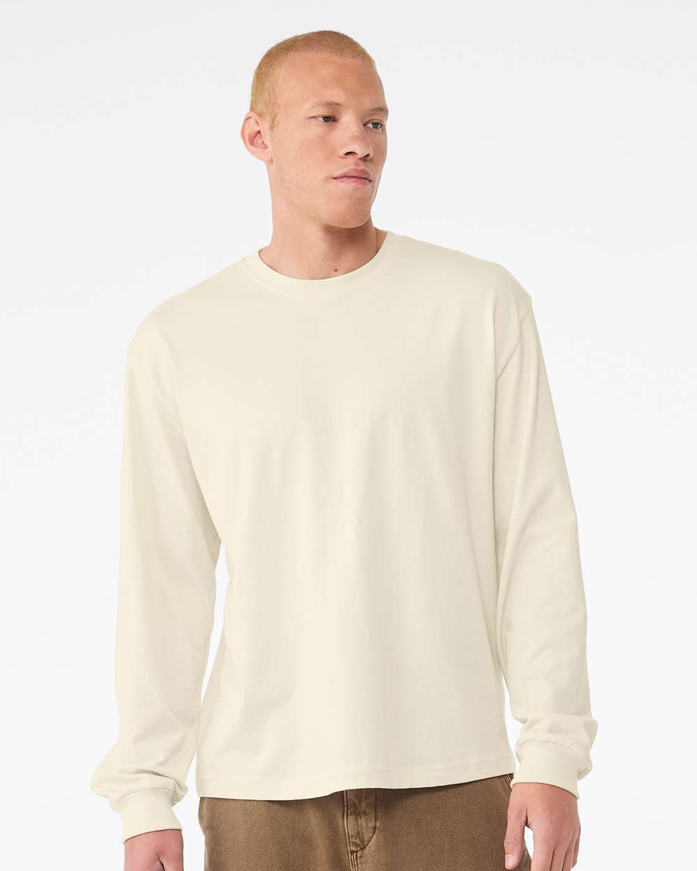 BELLA + CANVAS-3511-6 oz. Heavyweight Long Sleeve Tee - Image 35