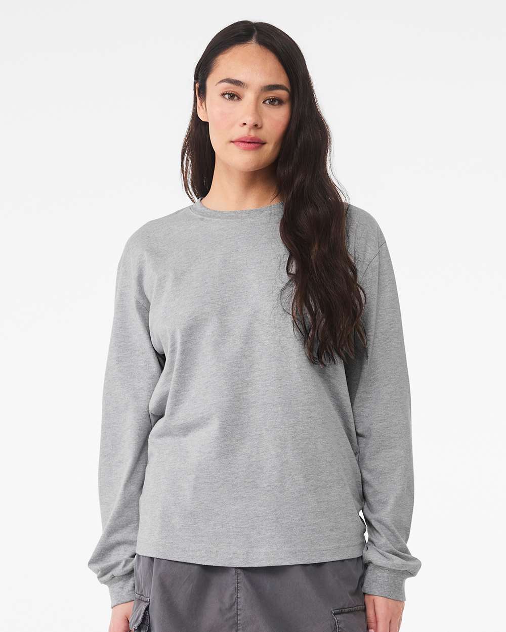 BELLA + CANVAS-3511-6 oz. Heavyweight Long Sleeve Tee - Image 4