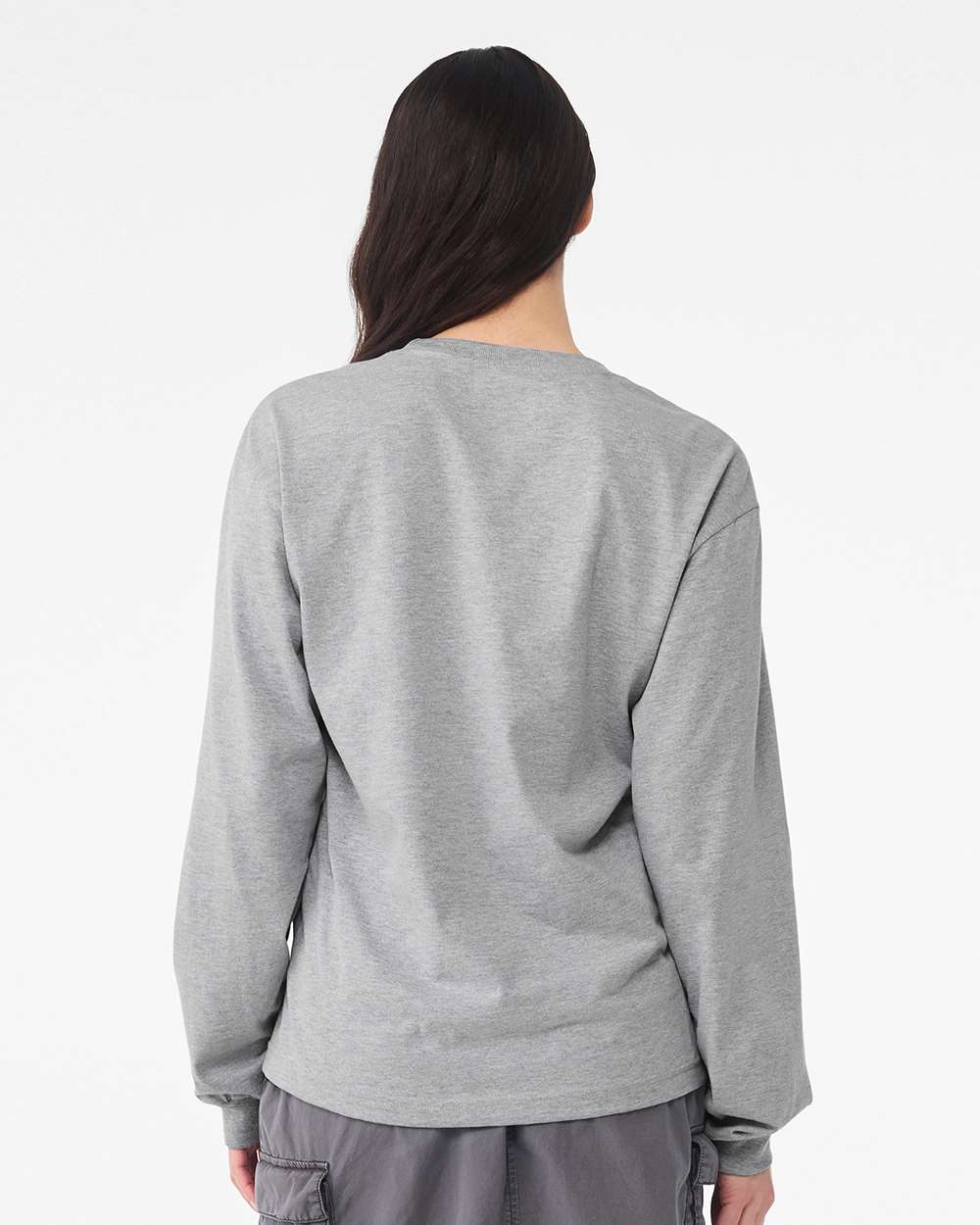 BELLA + CANVAS-3511-6 oz. Heavyweight Long Sleeve Tee - Image 6