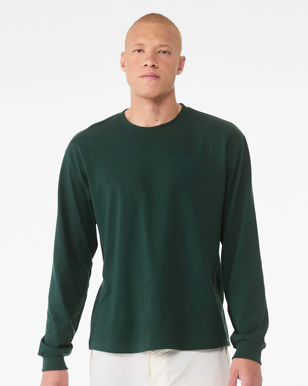 BELLA + CANVAS-3511-6 oz. Heavyweight Long Sleeve Tee - Image 7