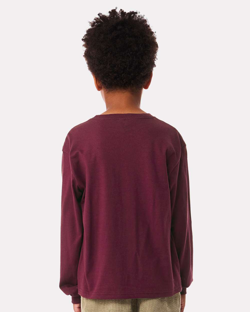 BELLA + CANVAS-3511Y-Youth 6oz. Heavyweight Long Sleeve Tee - Image 31
