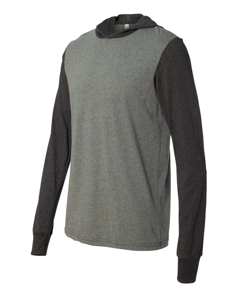 BELLA + CANVAS-3512-Jersey Hooded Long Sleeve Tee - Image 16
