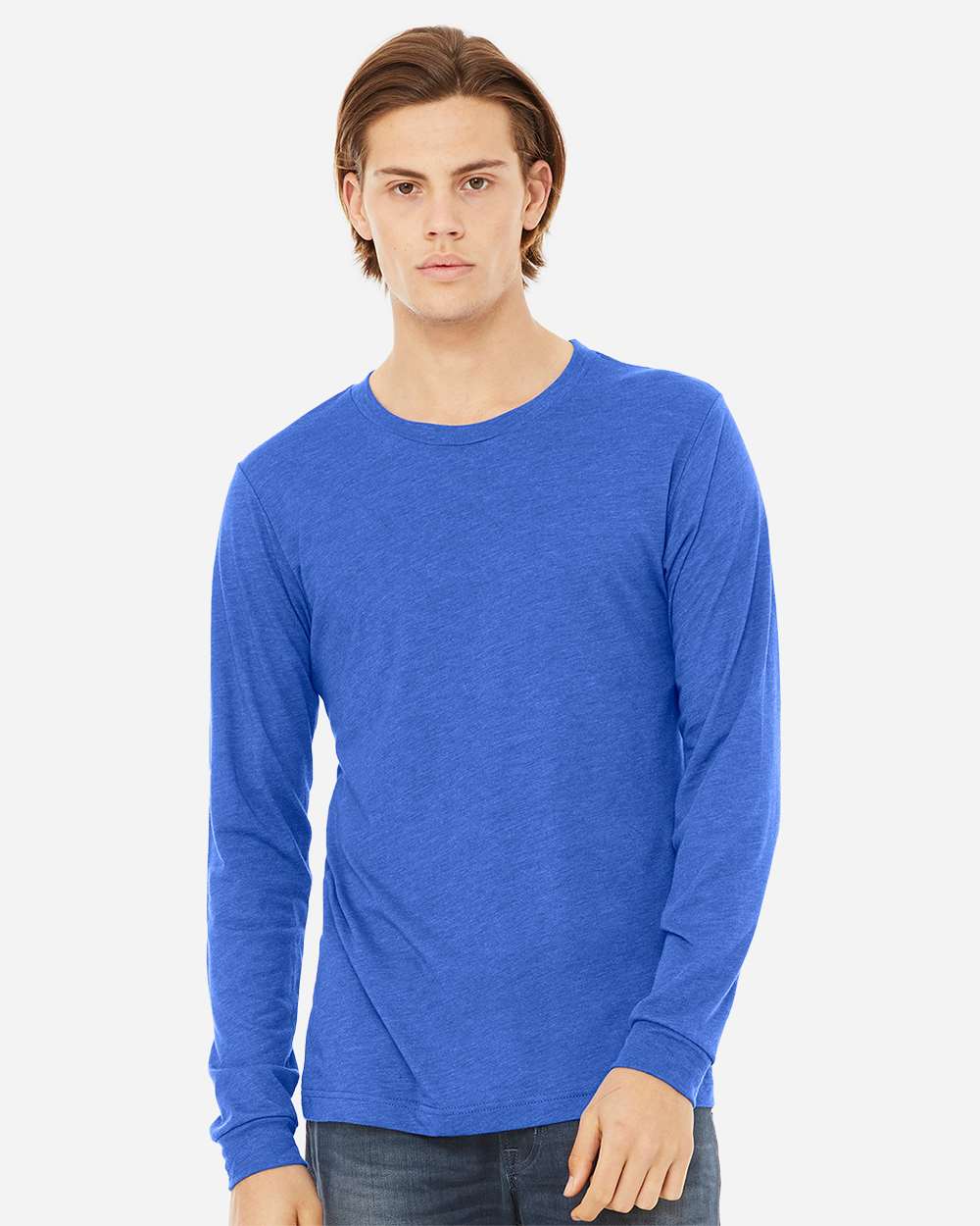 BELLA + CANVAS-3513-Triblend Long Sleeve Tee - Image 101