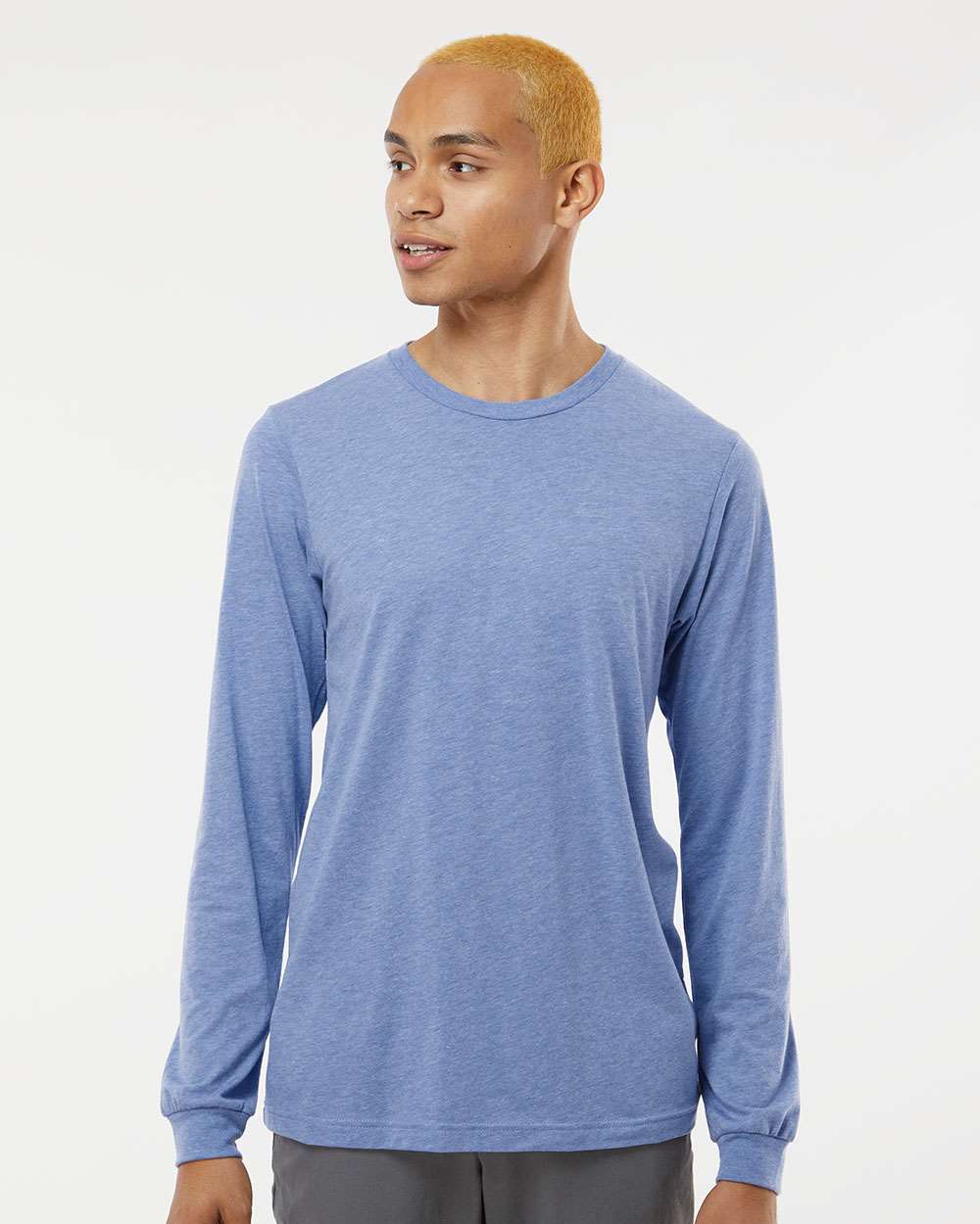 BELLA + CANVAS-3513-Triblend Long Sleeve Tee - Image 17