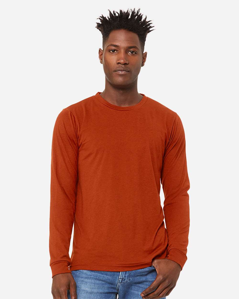BELLA + CANVAS-3513-Triblend Long Sleeve Tee - Image 23