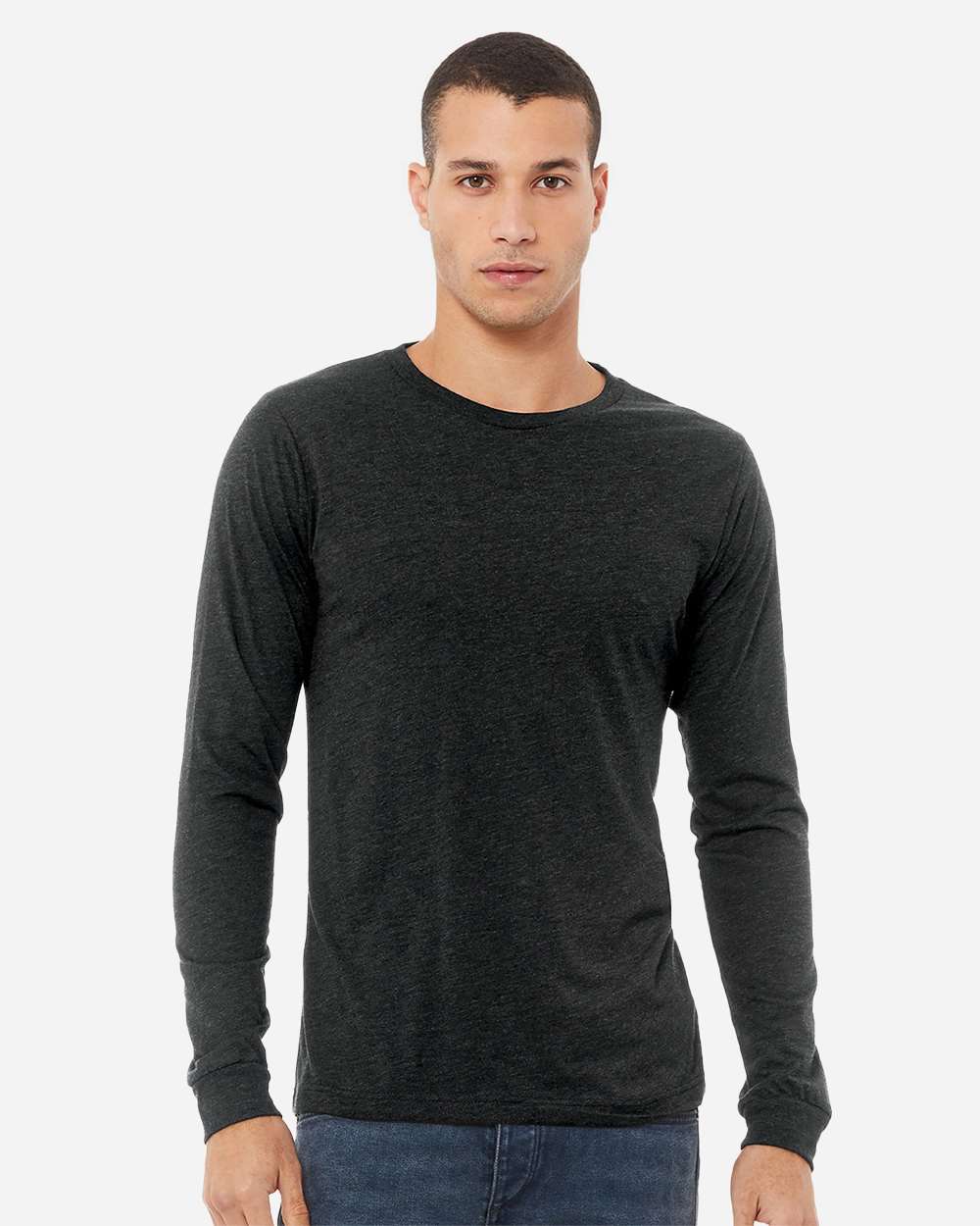 BELLA + CANVAS-3513-Triblend Long Sleeve Tee - Image 29