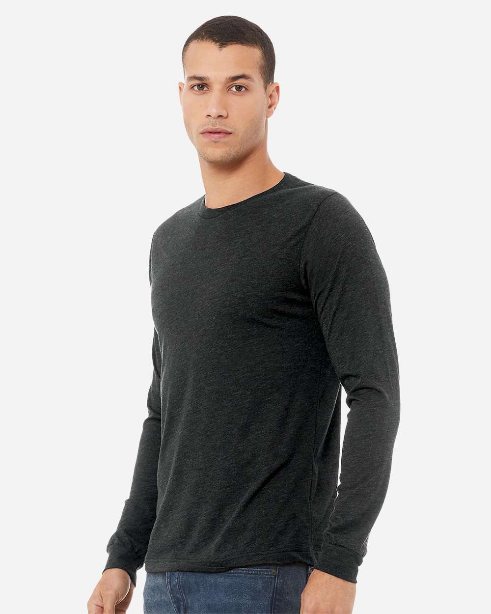 BELLA + CANVAS-3513-Triblend Long Sleeve Tee - Image 30