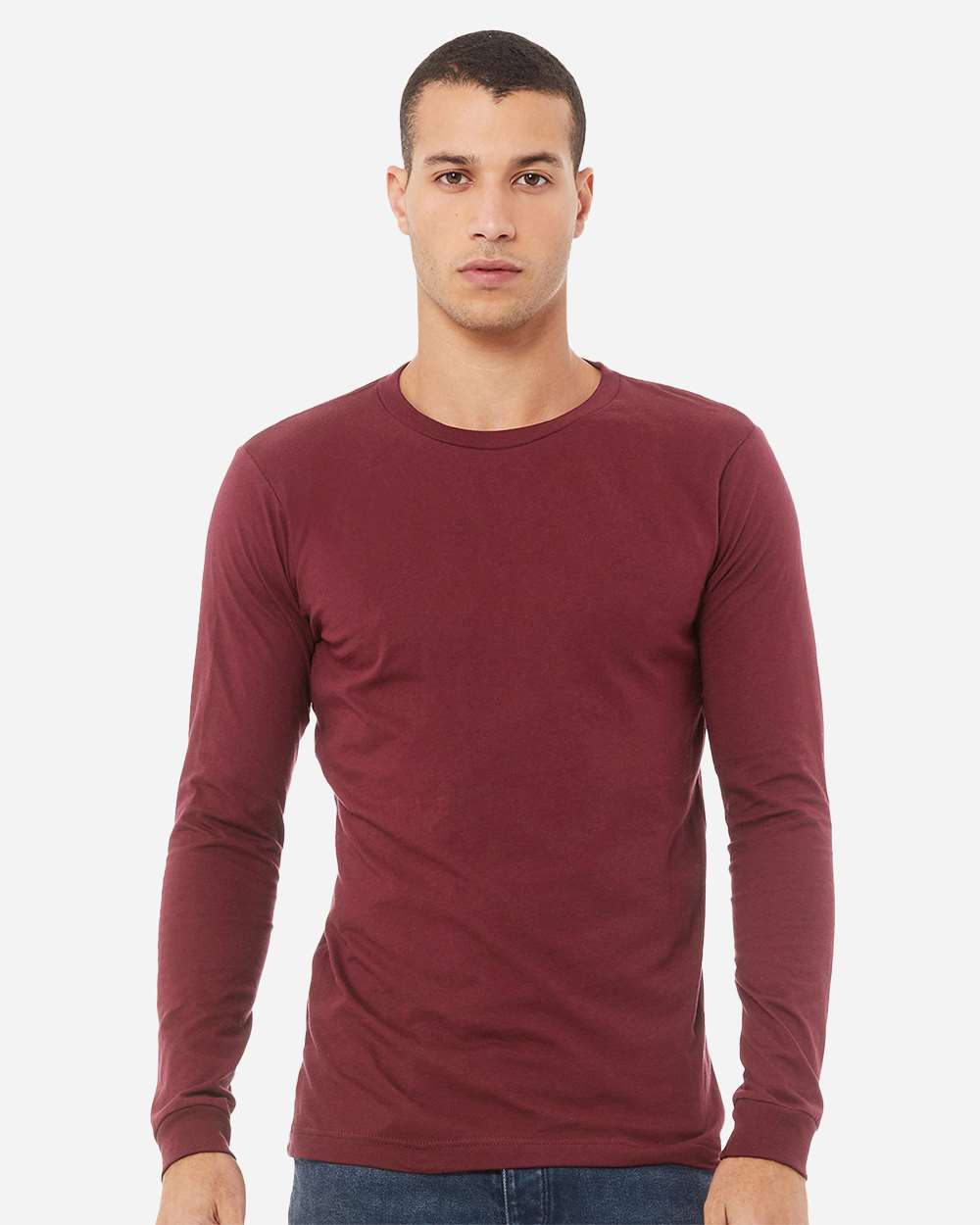 BELLA + CANVAS-3513-Triblend Long Sleeve Tee - Image 47
