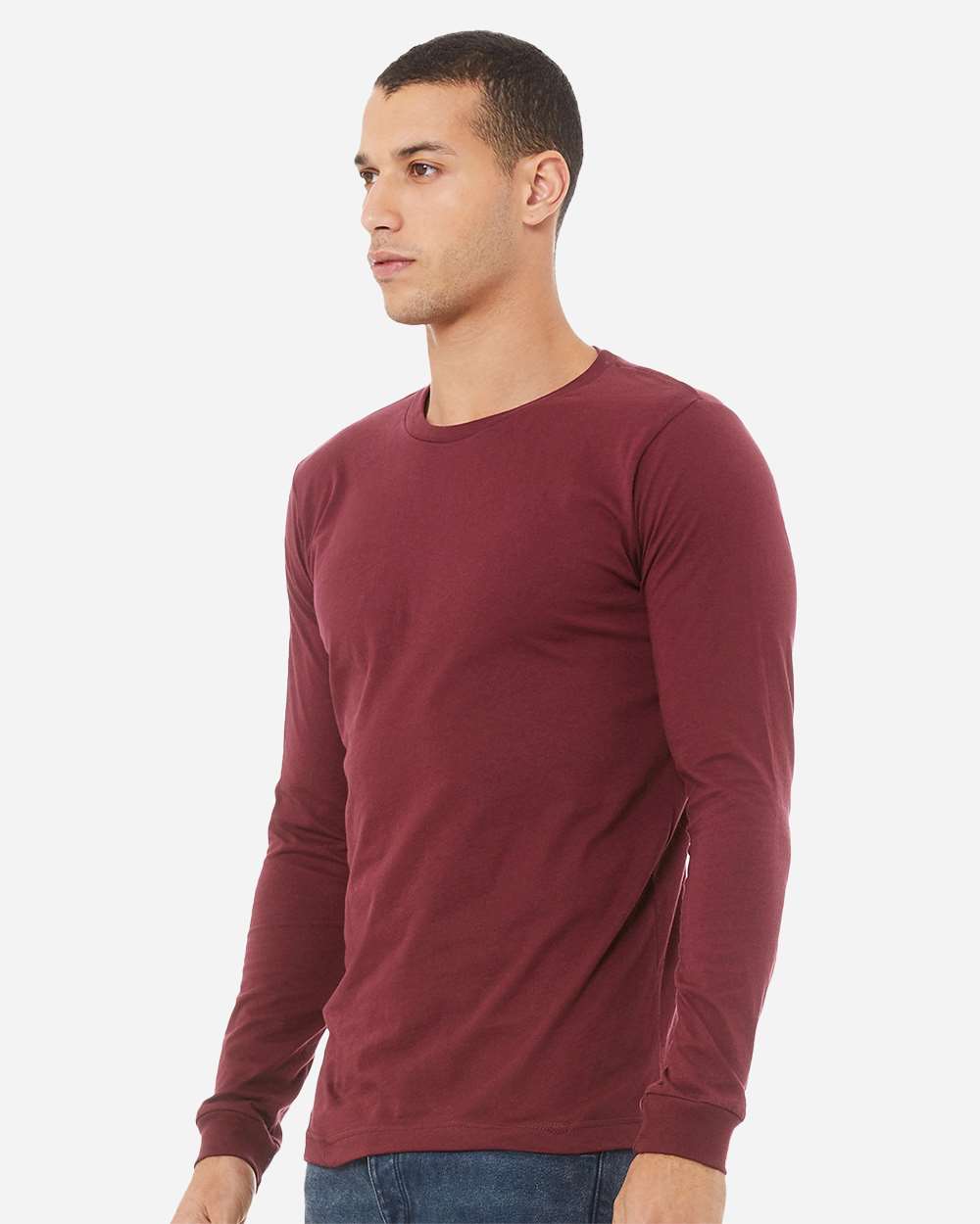 BELLA + CANVAS-3513-Triblend Long Sleeve Tee - Image 48