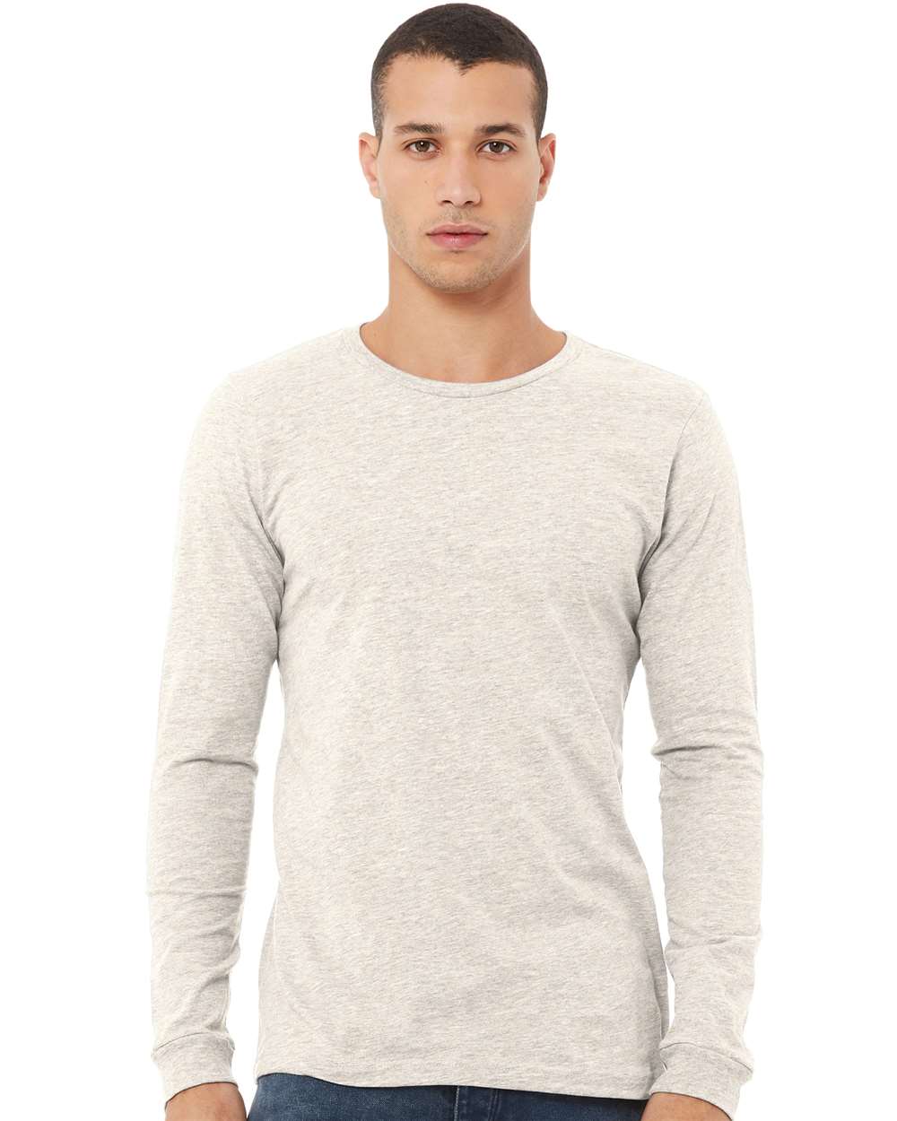 BELLA + CANVAS-3513-Triblend Long Sleeve Tee - Image 62