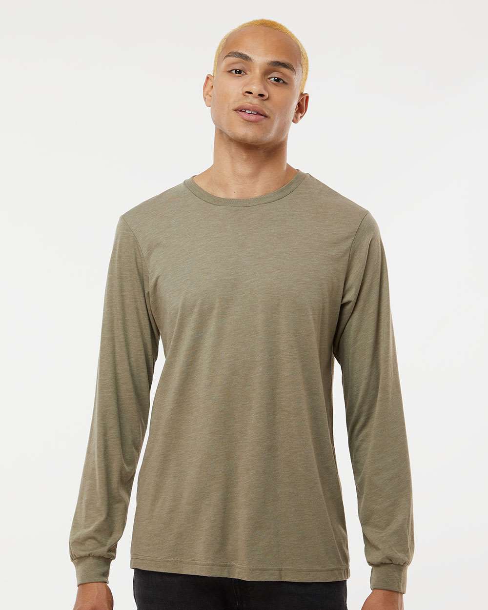 BELLA + CANVAS-3513-Triblend Long Sleeve Tee - Image 68