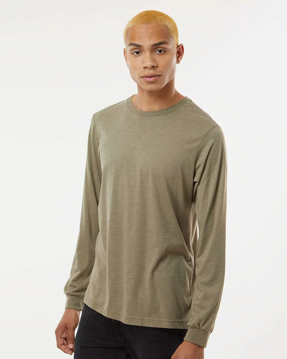 BELLA + CANVAS-3513-Triblend Long Sleeve Tee - Image 69