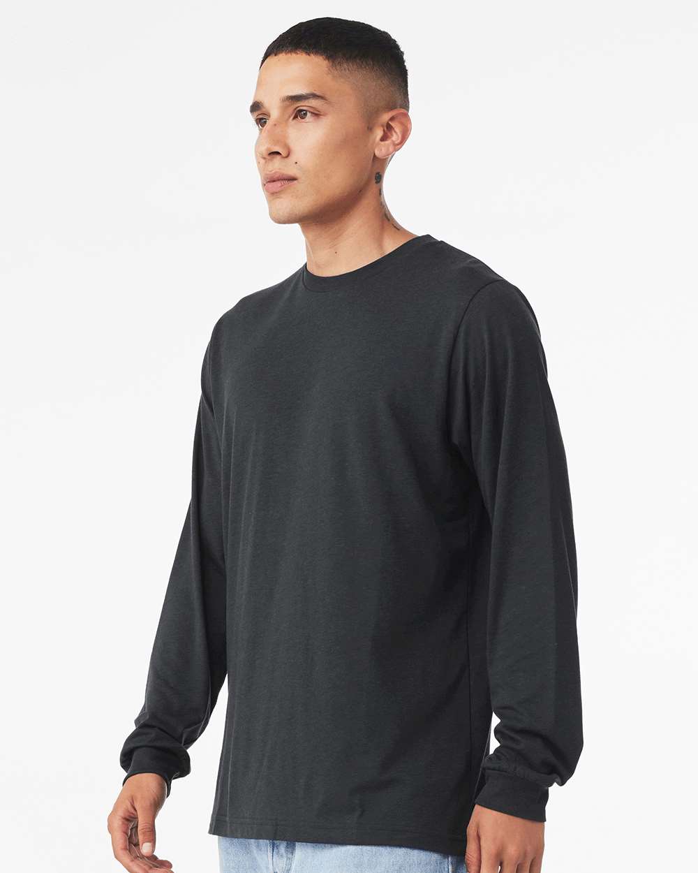 BELLA + CANVAS-3513-Triblend Long Sleeve Tee - Image 84