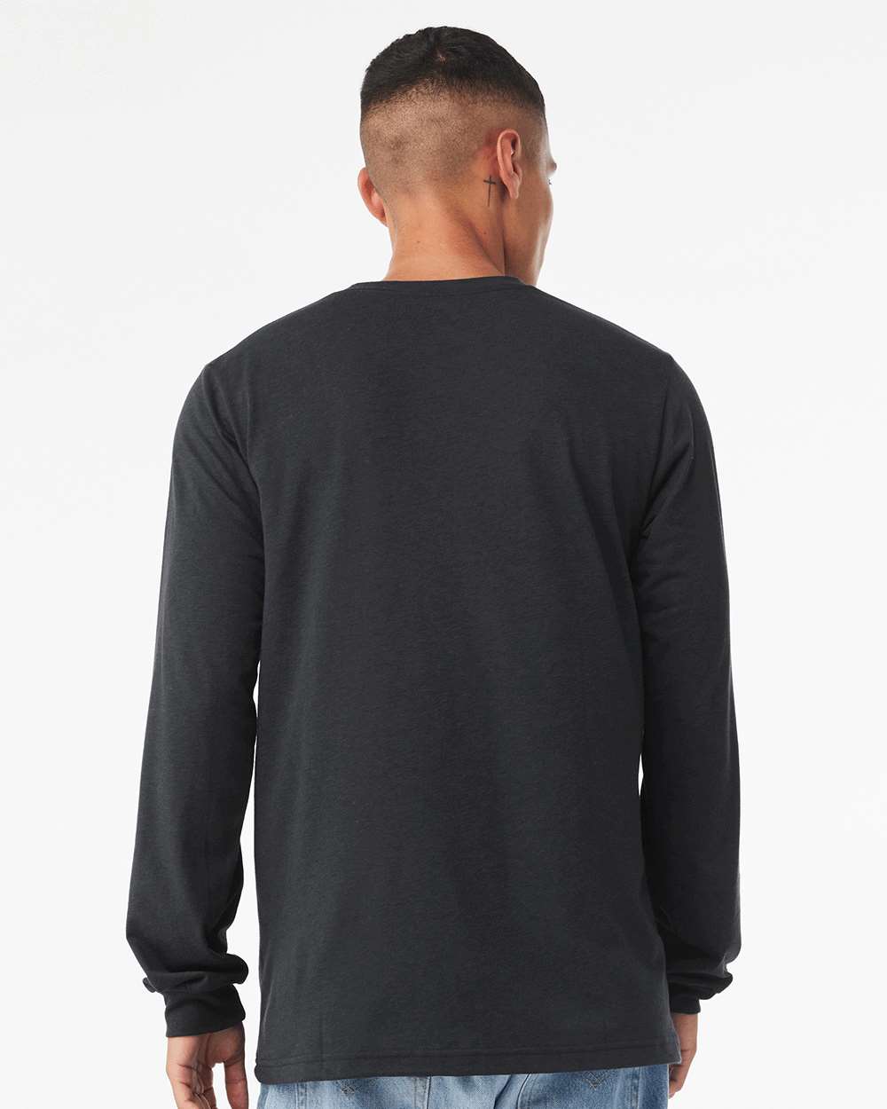 BELLA + CANVAS-3513-Triblend Long Sleeve Tee - Image 85