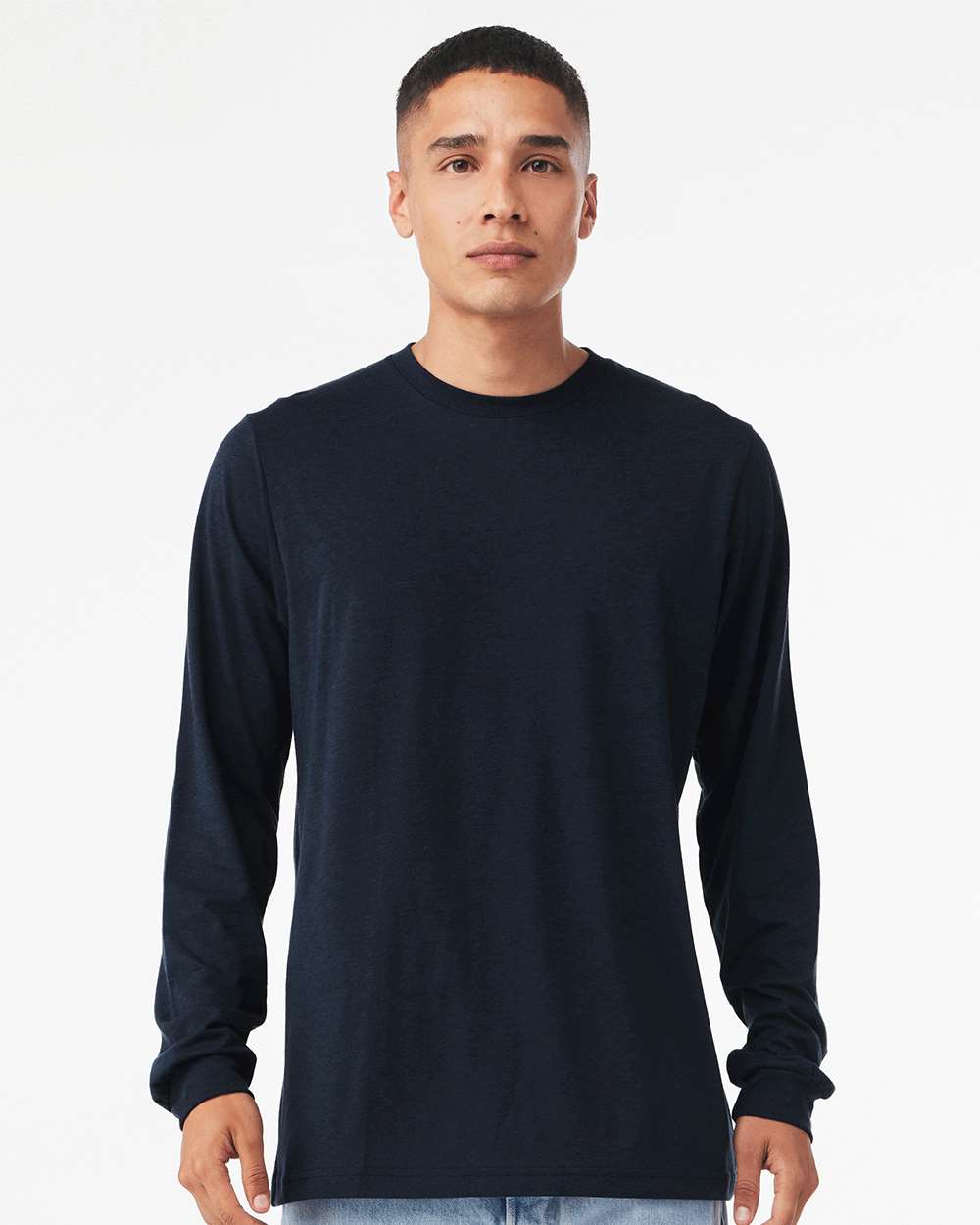 BELLA + CANVAS-3513-Triblend Long Sleeve Tee - Image 89