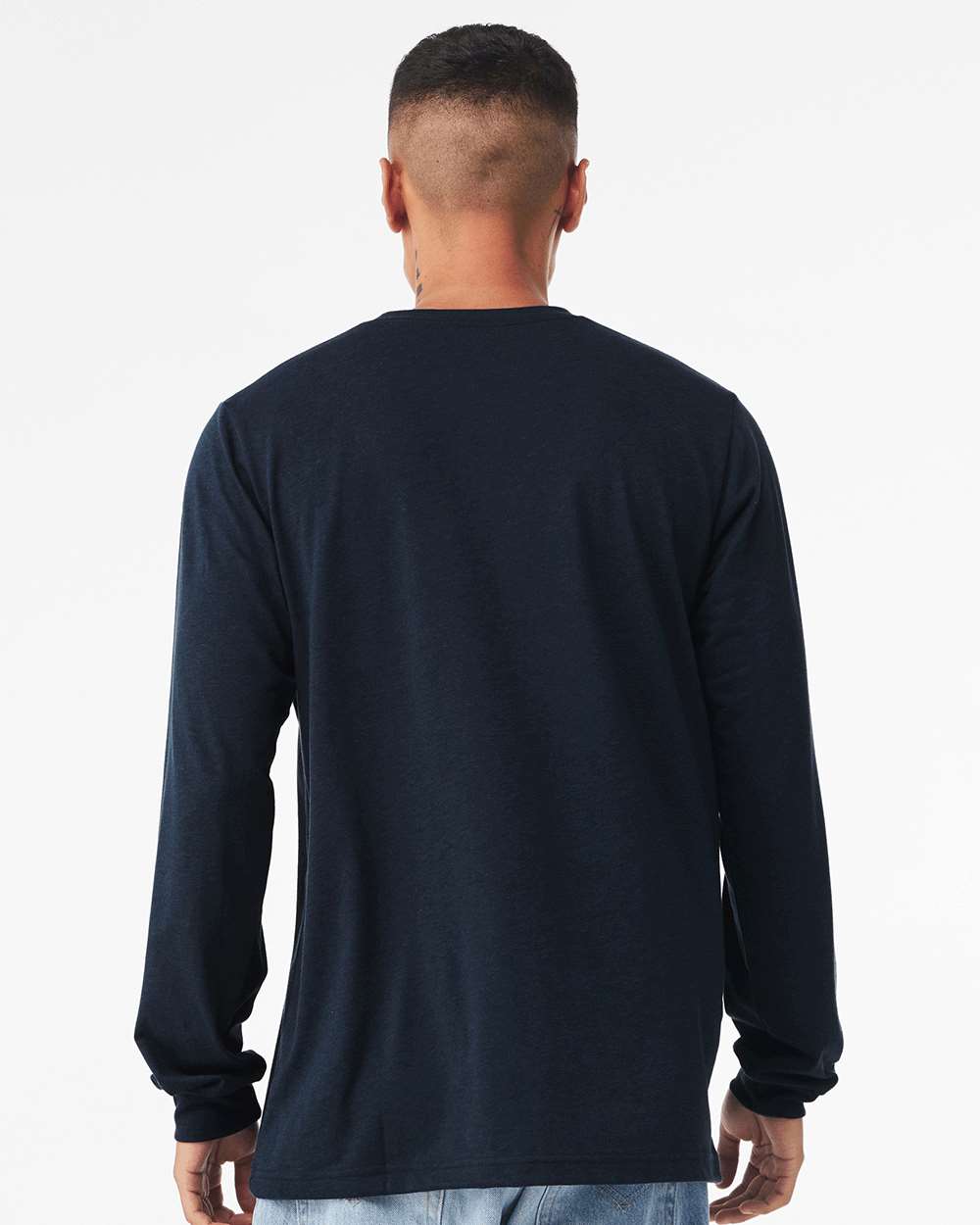 BELLA + CANVAS-3513-Triblend Long Sleeve Tee - Image 91