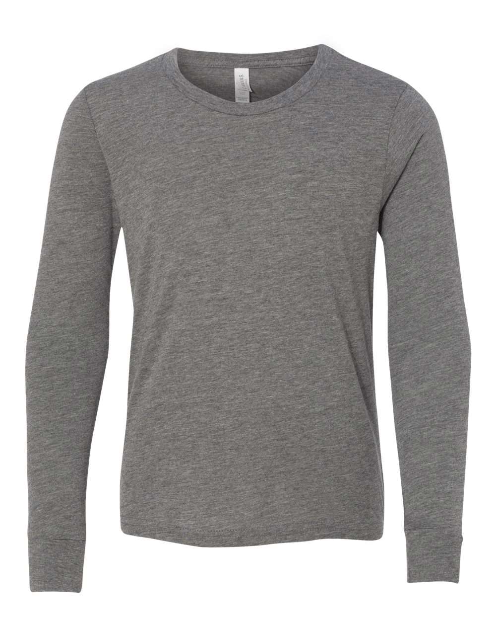 BELLA + CANVAS-3513Y-Youth Triblend Long Sleeve Tee - Image 11