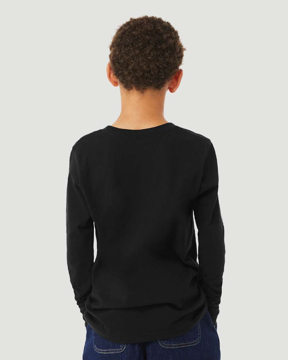 BELLA + CANVAS-3513Y-Youth Triblend Long Sleeve Tee - Image 25