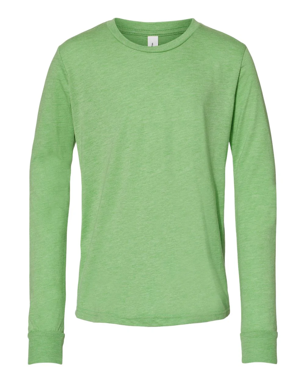 BELLA + CANVAS-3513Y-Youth Triblend Long Sleeve Tee - Image 8