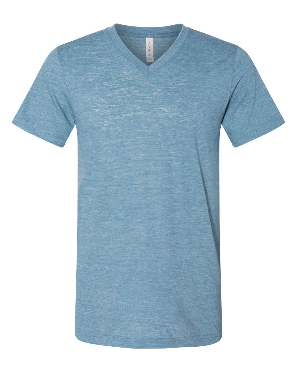 BELLA + CANVAS-3655-Textured Jersey V-Neck Tee - Image 17