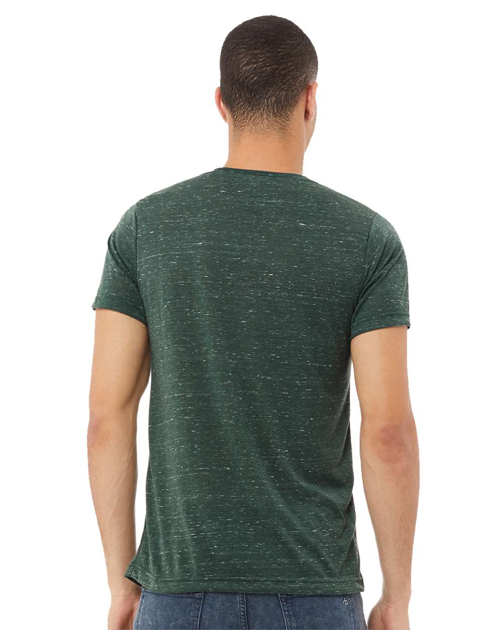 BELLA + CANVAS-3655-Textured Jersey V-Neck Tee - Image 25