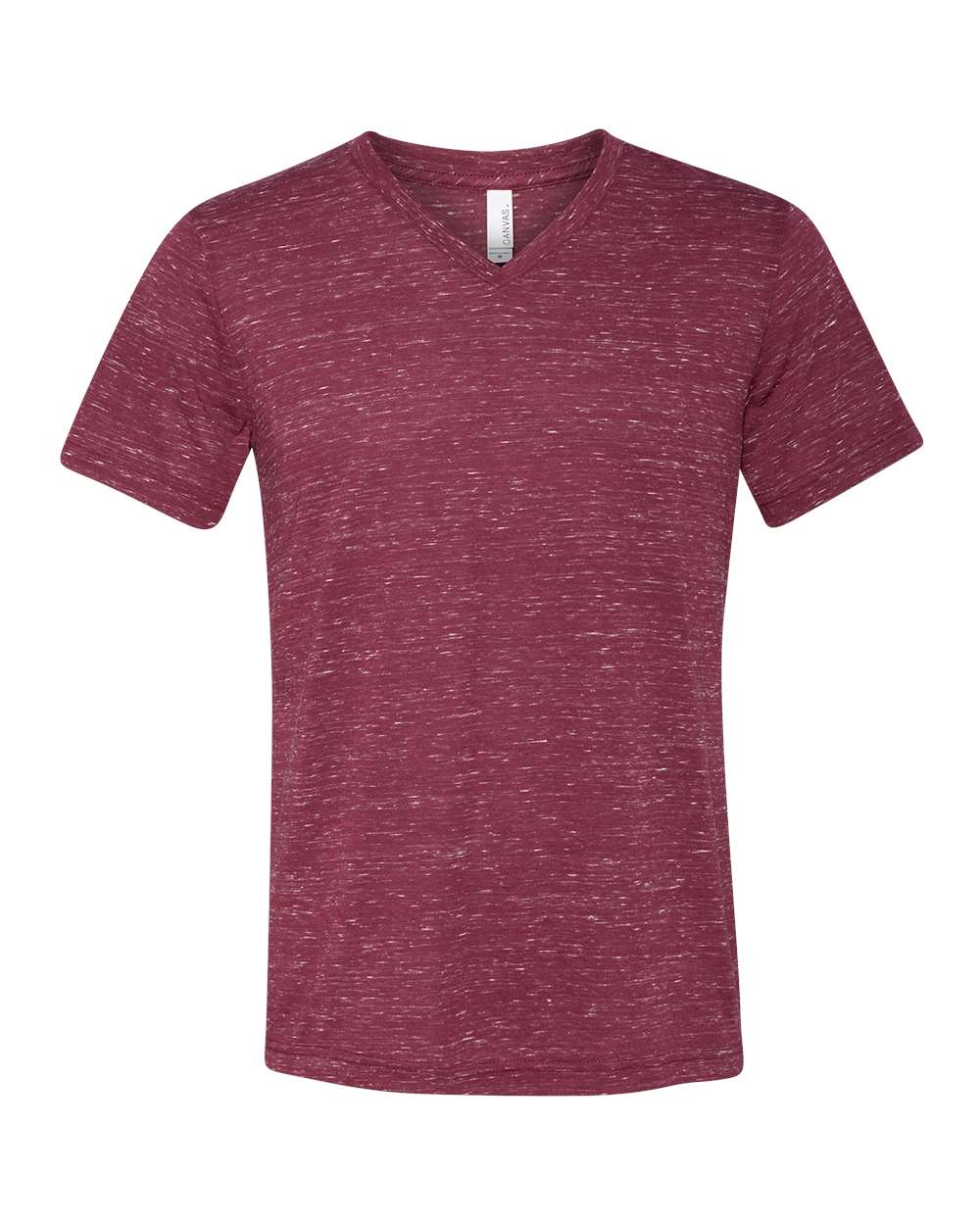 BELLA + CANVAS-3655-Textured Jersey V-Neck Tee - Image 26