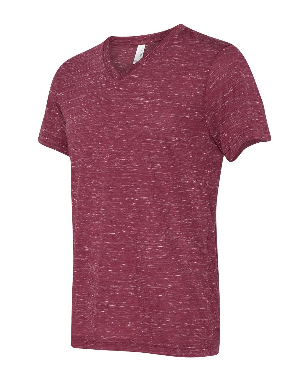 BELLA + CANVAS-3655-Textured Jersey V-Neck Tee - Image 28