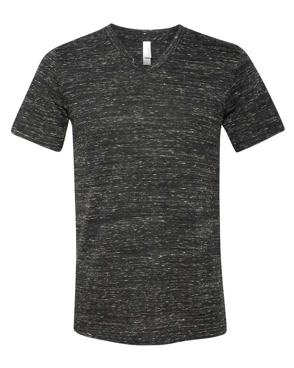 BELLA + CANVAS-3655-Textured Jersey V-Neck Tee - Image 5