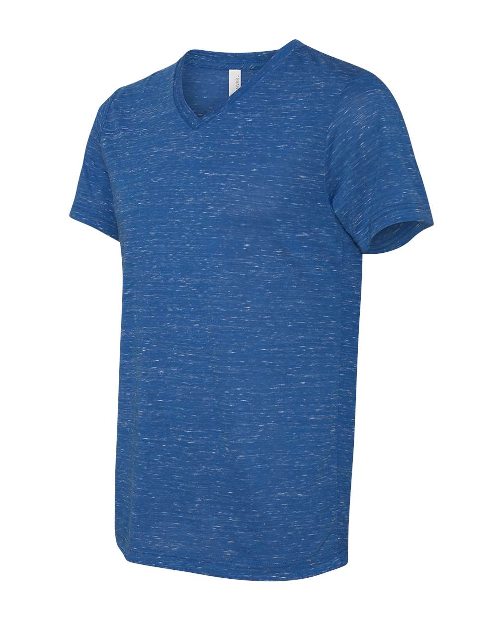 BELLA + CANVAS-3655-Textured Jersey V-Neck Tee - Image 58