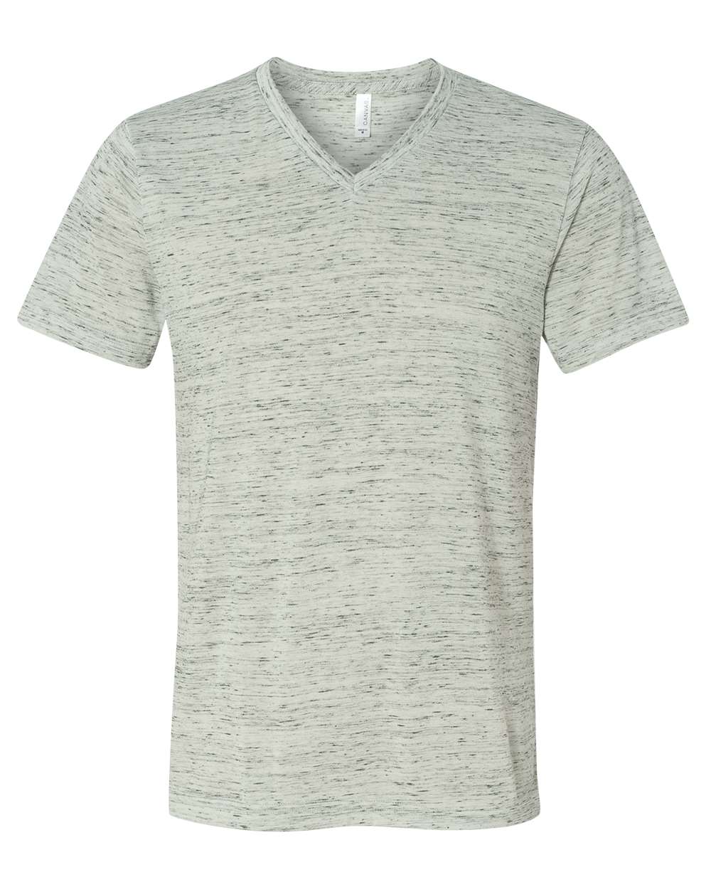 BELLA + CANVAS-3655-Textured Jersey V-Neck Tee - Image 61