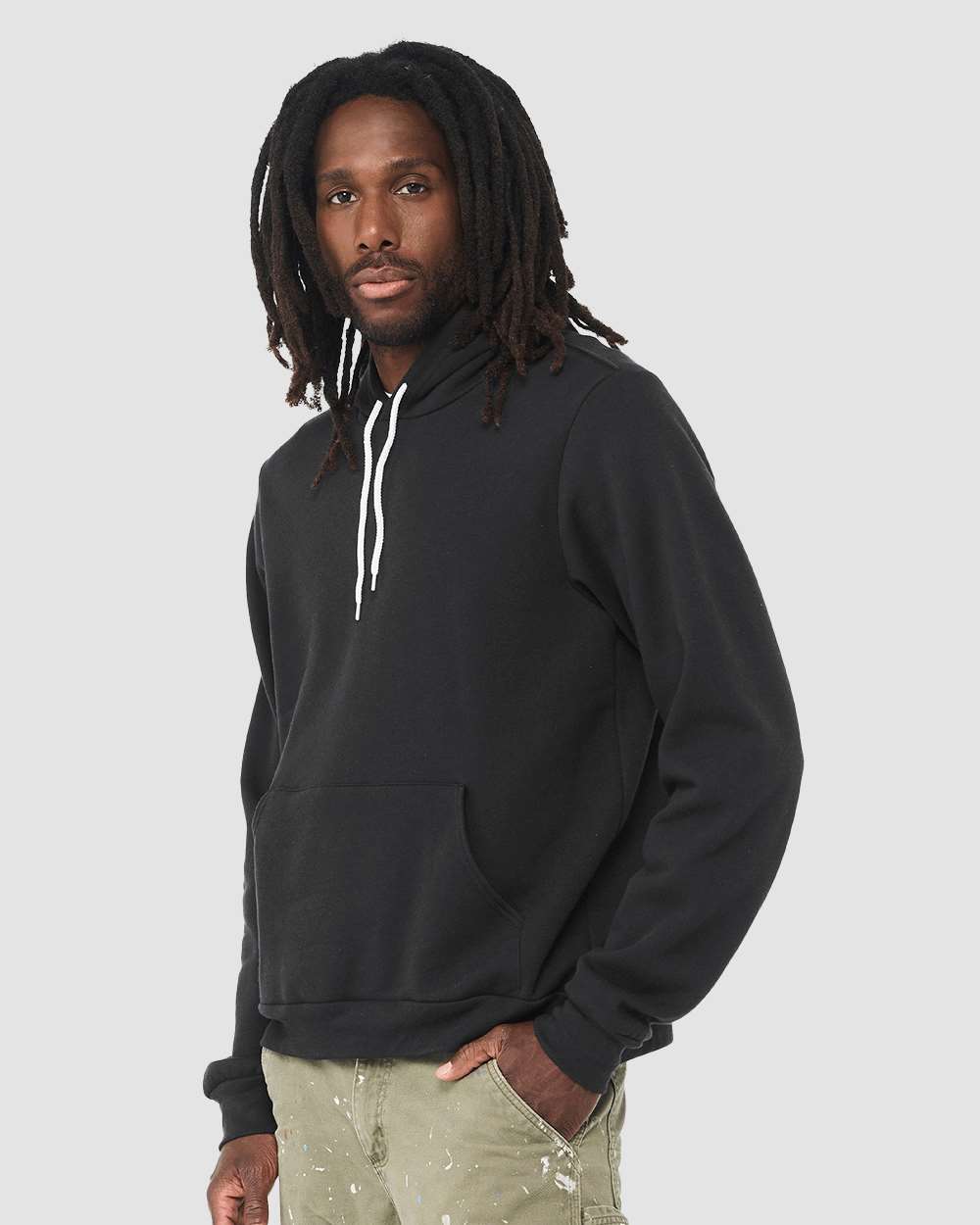 BELLA + CANVAS-3719-Sponge Fleece Hoodie - Image 236