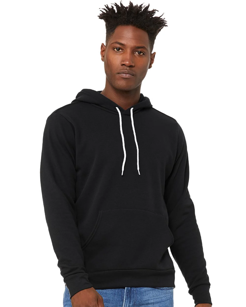 BELLA + CANVAS-3719-Sponge Fleece Hoodie - Image 4