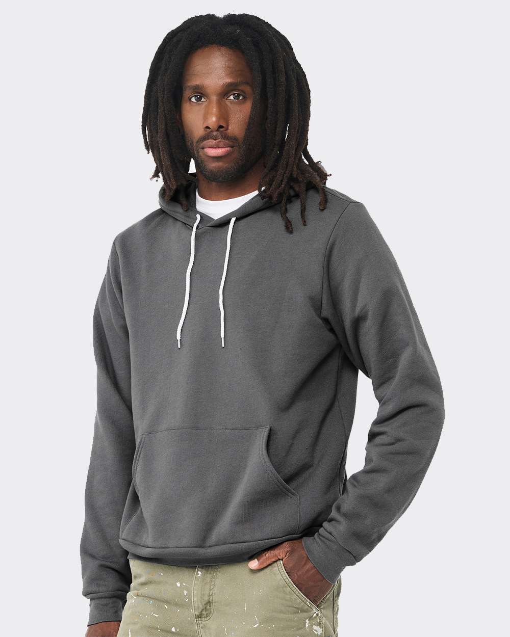 BELLA + CANVAS-3719-Sponge Fleece Hoodie - Image 8